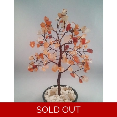 Carnelian Gem Tree title=